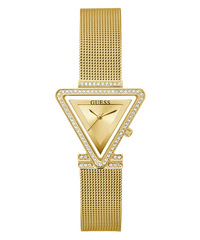 GUESS Ladies Triangle doré