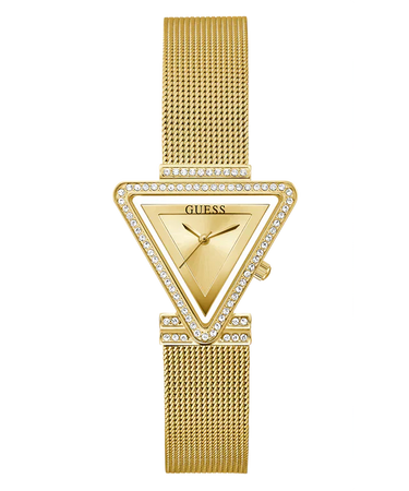 GUESS Ladies Triangle doré