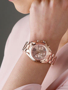 Montre Michael Kors BRADSHAW MK5799 - Montre Acier Rose Femme