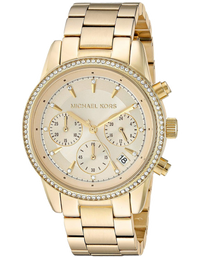 Montre Michael Kors Ritz MK6356 Bracelet en métal doré