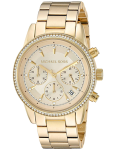 Montre Michael Kors Ritz MK6356 Bracelet en métal doré