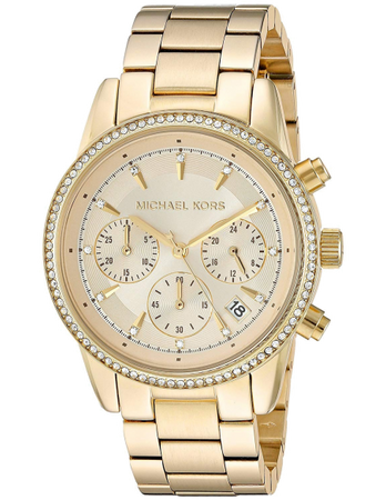 Montre Michael Kors Ritz MK6356 Bracelet en métal doré