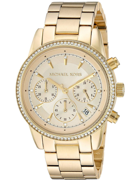 Montre Michael Kors Ritz MK6356 Bracelet en métal doré